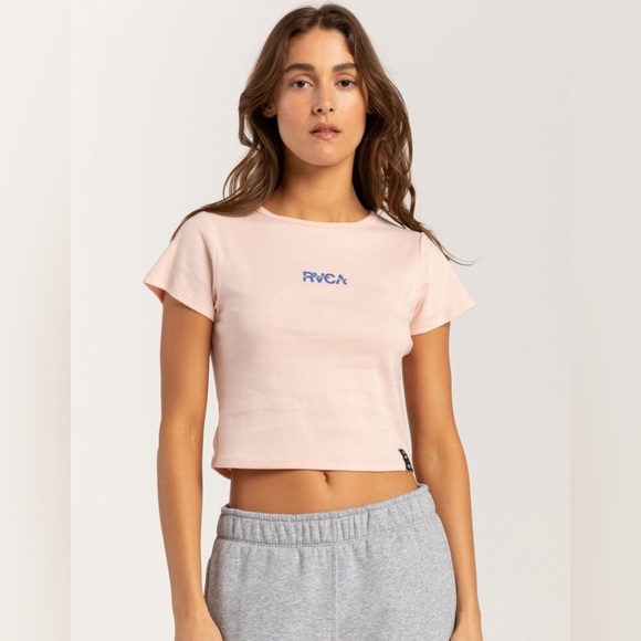NWT - RVCA Paradise Womens Baby Tee - Various Sizes - Picture 3 of 4